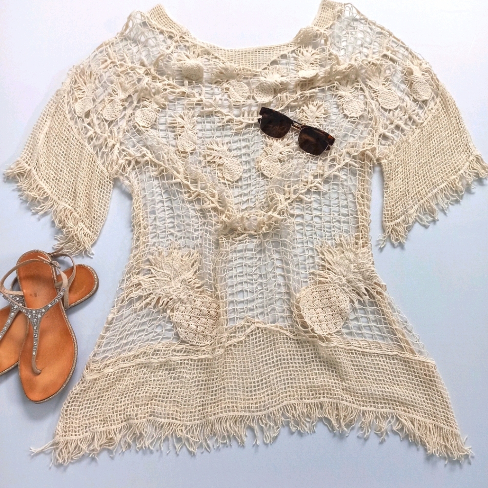 Crochet Beach Cover-Up
